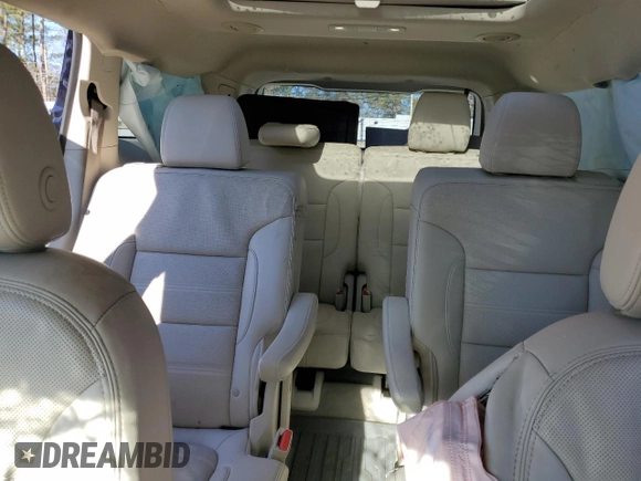 2021 GMC Acadia Denali with VIN 1GKKNXLS9MZ223742, listed as a Copart auction lot 44732335 with 54,007 mi miles and Salvage title. Bid and sale history available at DreamBid. Image 10.