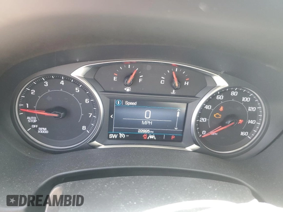 2024 GMC Terrain SLE with VIN 3GKALTEGXRL307375, listed as a Copart auction lot 52790335 with 22,995 mi miles and Salvage title. Bid and sale history available at DreamBid. Image 9.