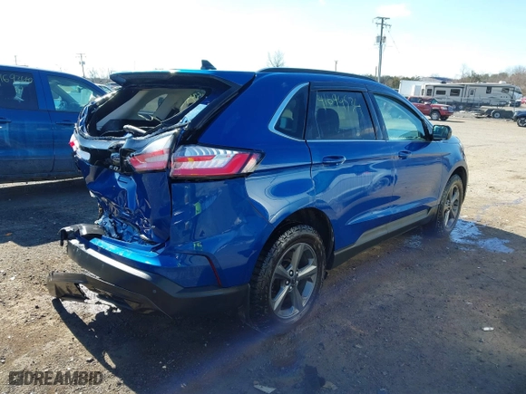 2022 Ford Edge SEL with VIN 2FMPK4J94NBA11386, listed as a IAAI auction lot 41694534 with 75,970 mi miles. Bid and sale history available at carsss.com. Image 4.