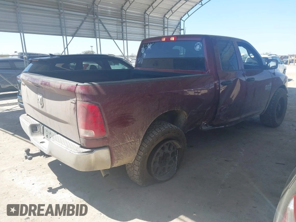2019 Ram 1500 Tradesman with VIN 1C6RR6FG7KS704795, listed as a IAAI auction lot 41805925 with 123,959 mi miles and . Bid and sale history available at DreamBid. Image 4.