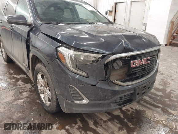 2018 GMC Terrain SLE with VIN 3GKALTEV0JL361531, listed as a IAAI auction lot 40997651 with 109,343 mi miles. Bid and sale history available at carsss.com. Image 6.