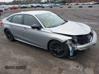 2022 Honda Civic Sport z VIN 2HGFE2F56NH537728, wystawiony jako IAAI lot #41772928 z przebiegiem 38 147 mil mil oraz . Historia ofert i sprzedaży dostępna na DreamBid. Obrazek 1.