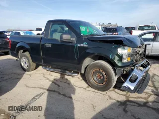 2015 Ford F-150 XL with VIN 1FTMF1C87FFB71471, listed as a Copart auction lot 42787685 with 124,782 mi miles and Salvage title. Bid and sale history available at DreamBid. Image 4.