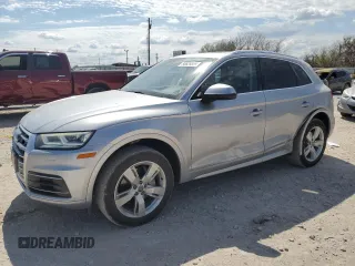 2018 Audi Q5 Premium Plus z VIN WA1BNAFY4J2036156, wystawiony jako Copart lot #50625855 z przebiegiem 52 091 mil mil oraz Szkoda całkowita • Salvage title. Historia ofert i sprzedaży dostępna na DreamBid. Obrazek 1.