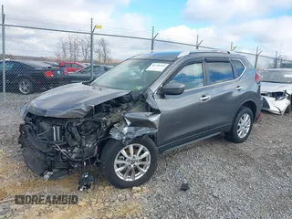 2019 Nissan Rogue SV with VIN 5N1AT2MV7KC701886, listed as a IAAI auction lot 40798587 with 51,491 mi miles and . Bid and sale history available at carsss.com. Image 18.