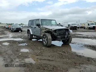 2018 Jeep Wrangler Unlimited Sahara with VIN 1C4HJWEG5JL930372, listed as a Copart auction lot 50772625 with 91,528 mi miles and Salvage title. Bid and sale history available at DreamBid. Image 11.