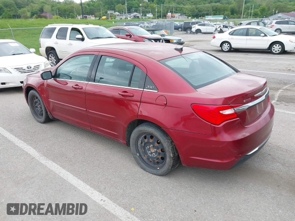 2012 Chrysler 200 LX with VIN 1C3CCBAB5CN200089, listed as a IAAI auction lot 42078609 with 114,384 mi miles and . Bid and sale history available at carsss.com. Image 3.