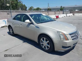 2009 Cadillac CTS RWD with VIN 1G6DJ577690128371, listed as a IAAI auction lot 42734530 with 189,438 mi miles and . Bid and sale history available at DreamBid. Image 1.