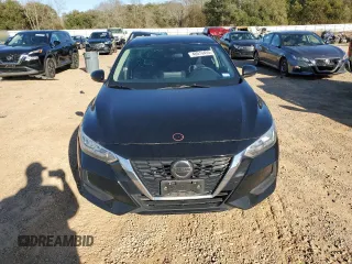 2020 Nissan Sentra SV with VIN 3N1AB8CV1LY217221, listed as a Copart auction lot 48019455 with 60,228 mi miles and Salvage Title. Bid and sale history available at carsss.com. Image 5.
