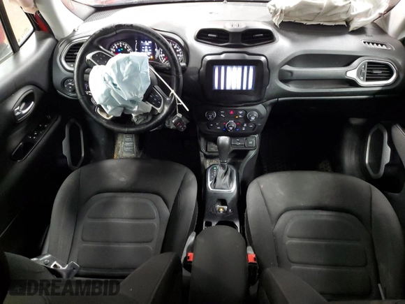 2018 Jeep Renegade Latitude with VIN ZACCJABB5JPG92122, listed as a Copart auction lot 49421115 with 87,451 mi miles and Salvage Title. Bid and sale history available at carsss.com. Image 8.