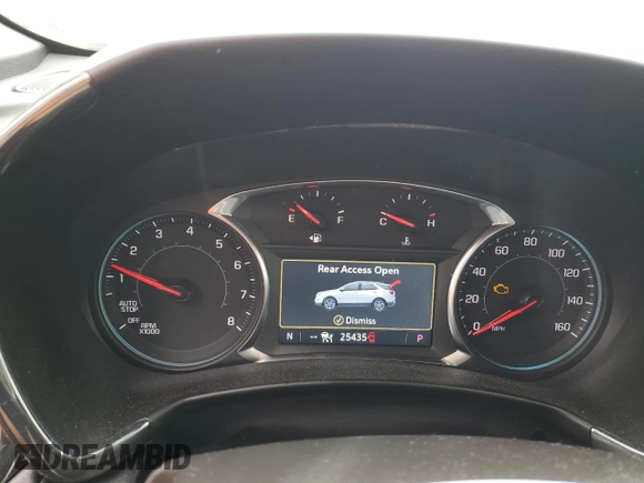 2024 Chevrolet Equinox RS with VIN 3GNAXMEG9RL195486, listed as a Copart auction lot 51311165 with 25,435 mi miles and Salvage Title. Bid and sale history available at DreamBid. Image 9.