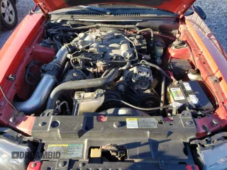 2003 Ford Mustang Standard with VIN 1FAFP40443F349458, listed as a Copart auction lot 82859674 with 0 mi miles and Salvage Title. Bid and sale history available at carsss.com. Image 11.