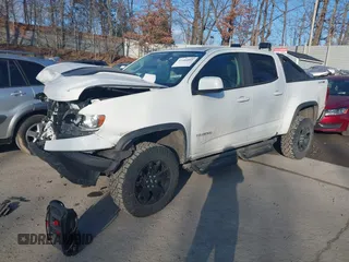 2018 Chevrolet Colorado 4WD ZR2 with VIN 1GCGTEEN7J1296573, listed as a IAAI auction lot 41486855 with 85,920 mi miles. Bid and sale history available at carsss.com. Image 2.