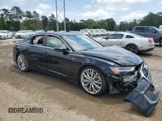 2019 Audi A6 Prestige with VIN WAUM2AF2XKN017031, listed as a Copart auction lot 58634515 with Not provided miles and Salvage title. Bid and sale history available at DreamBid. Image 4.
