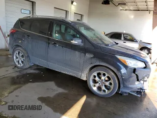 2014 Ford Escape Titanium with VIN 1FMCU0JX2EUD08165, listed as a Copart auction lot 89318205 with 134,721 mi miles and Salvage Title. Bid and sale history available at carsss.com. Image 4.
