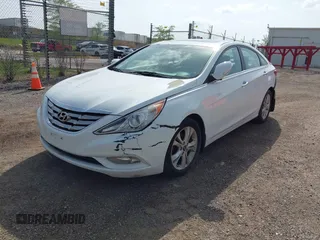 2011 Hyundai Sonata Limited with VIN 5NPEC4ACXBH102893, listed as a IAAI auction lot 42148845 with 80,948 mi miles and . Bid and sale history available at DreamBid. Image 2.