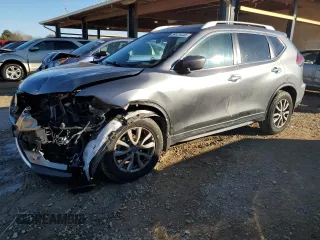 2018 Nissan Rogue SV with VIN 5N1AT2MT0JC760971, listed as a Copart auction lot 89124445 with 134,042 mi miles and Salvage Title. Bid and sale history available at carsss.com. Image 1.