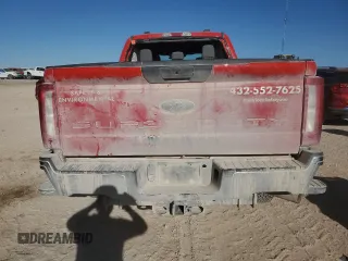 2024 Ford Super Duty F-250 SRW XL with VIN 1FT7W2BA4REC47312, listed as a Copart auction lot 47113465 with 0 mi miles and Salvage Title. Bid and sale history available at carsss.com. Image 6.