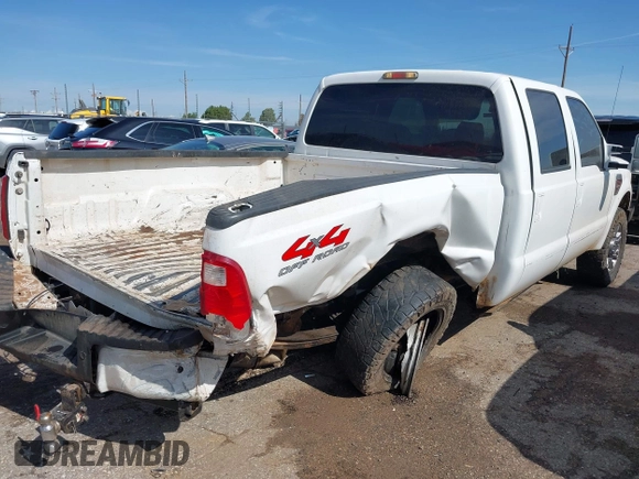 2008 Ford F-250 XL with VIN 1FTSW21R48EE16177, listed as a IAAI auction lot 42464222 with 184,640 mi miles and . Bid and sale history available at DreamBid. Image 4.