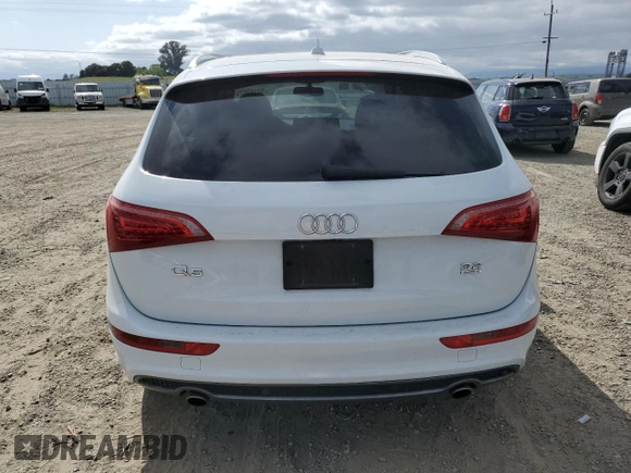 2012 Audi Q5 3.2L Premium Plus with VIN WA1DKAFP7CA107304, listed as a Copart auction lot 53163575 with 138,315 mi miles and Salvage Title. Bid and sale history available at carsss.com. Image 6.