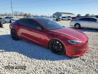 2024 Tesla Model S Plaid с VIN 5YJSA1E61RF533045, выставлен на аукционе Copart как лот 86246324 с пробегом Не указан миль и Списание • Salvage title. История ставок и продаж доступна на DreamBid. Изображение 4.