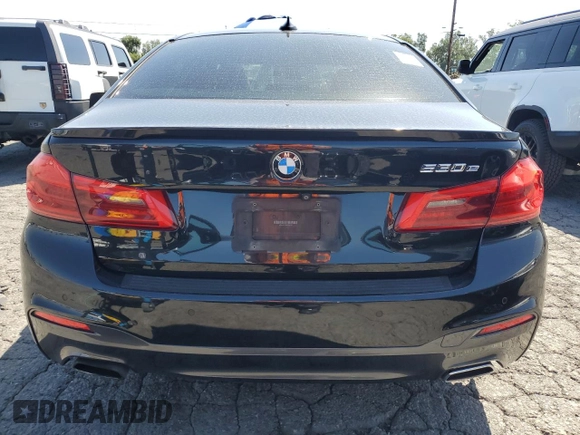 2018 BMW 5 Series 530e with VIN WBAJA9C53JB251434, listed as a Copart auction lot 56971115 with 225,345 mi miles and Clean title. Bid and sale history available at DreamBid. Image 6.