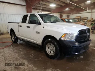 2018 Ram 1500 Express with VIN 1C6RR7FG0JS343902, listed as a Copart auction lot 48486915 with 218,004 mi miles and Clean Title. Bid and sale history available at carsss.com. Image 4.