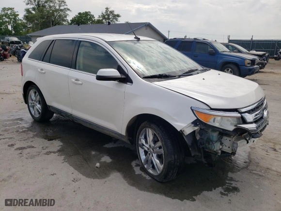 2013 Ford Edge Limited with VIN 2FMDK3KC5DBA15176, listed as a Copart auction lot 56338303 with 228,883 mi miles and Salvage Title. Bid and sale history available at carsss.com. Image 4.