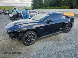 2019 Ford Mustang GT with VIN 1FA6P8CF1K5111835, listed as a Copart auction lot 65115505 with 89,899 mi miles and Salvage title. Bid and sale history available at DreamBid. Image 1.