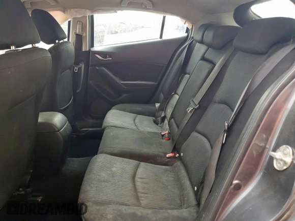 2016 Mazda 3 i Touring with VIN 3MZBM1M71GM329594, listed as a Copart auction lot 62305645 with 92,690 mi miles and Salvage title. Bid and sale history available at DreamBid. Image 10.