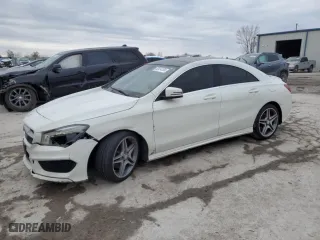 2014 Mercedes-Benz CLA-Class CLA 250 with VIN WDDSJ4EB2EN126142, listed as a Copart auction lot 83414104 with 123,984 mi miles and Clean Title. Bid and sale history available at carsss.com. Image 1.