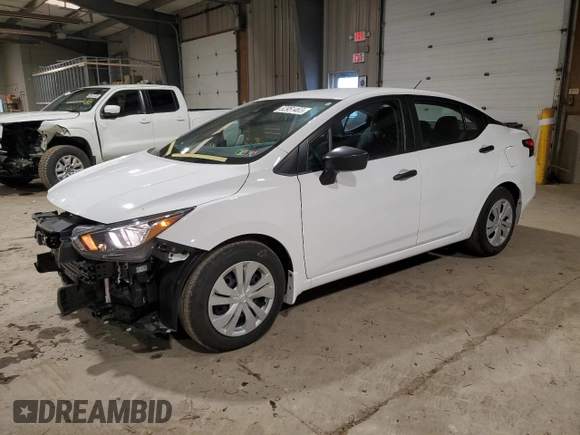 2024 Nissan Versa S with VIN 3N1CN8DV5RL866850, listed as a Copart auction lot 52951465 with 14,038 mi miles and Salvage Title. Bid and sale history available at DreamBid. Image 1.