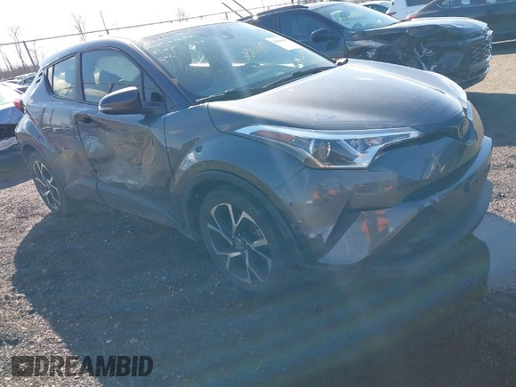 2019 Toyota C-HR XLE with VIN JTNKHMBX4K1048614, listed as a IAAI auction lot 41800696 with 78,191 mi miles. Bid and sale history available at carsss.com. Image 1.