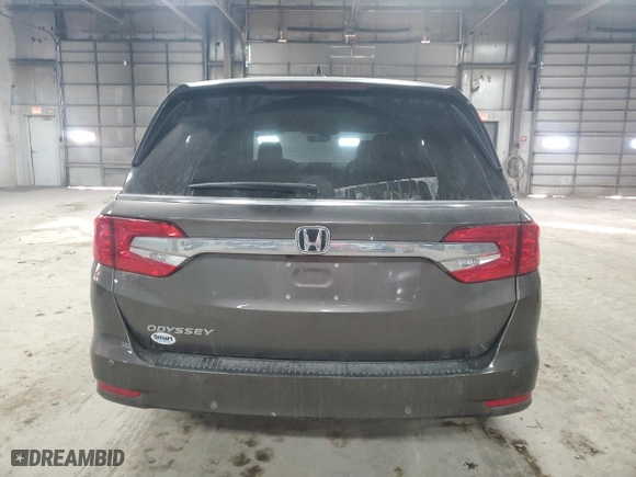 2019 Honda Odyssey EX-L with VIN 5FNRL6H71KB054365, listed as a Copart auction lot 87614725 with 29,153 mi miles and Salvage Title. Bid and sale history available at carsss.com. Image 6.
