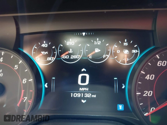 2016 Chevrolet Camaro 2SS with VIN 1G1FH1R79G0128197, listed as a IAAI auction lot 41846072 with 109,132 mi miles and . Bid and sale history available at DreamBid. Image 7.