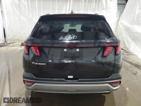 2025 Hyundai Tucson SEL with VIN 5NMJB3DE6SH506957, listed as a Copart auction lot 52078015 with 9,335 mi miles and Non Repairable. Bid and sale history available at carsss.com. Image 6.