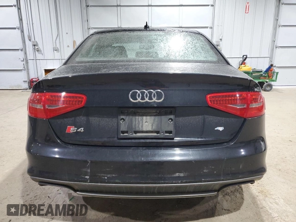 2013 Audi S4 Premium Plus with VIN WAUDGAFL1DA103025, listed as a Copart auction lot 82285234 with 120,742 mi miles and Salvage Title. Bid and sale history available at carsss.com. Image 6.