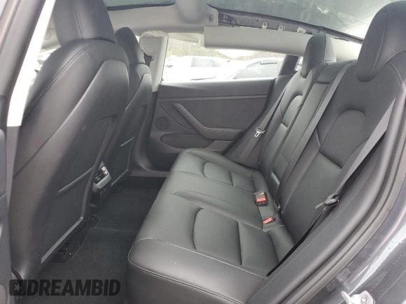 2023 Tesla Model 3 with VIN 5YJ3E1EA4PF641279, listed as a Copart auction lot 46031405 with 35,578 mi miles and Salvage Title. Bid and sale history available at DreamBid. Image 10.