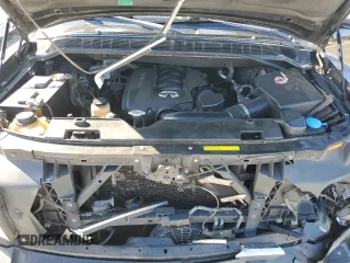 2004 Infiniti QX56 with VIN 5N3AA08A74N808274, listed as a Copart auction lot 42179185 with 0 mi miles and Salvage Title. Bid and sale history available at carsss.com. Image 12.