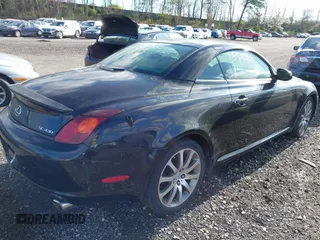 2002 Lexus SC with VIN JTHFN48Y220015436, listed as a IAAI auction lot 42142448 with Not Provided miles. Bid and sale history available at carsss.com. Image 4.