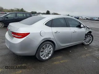 2014 Buick Verano with VIN 1G4PP5SK5E4172946, listed as a Copart auction lot 51696895 with 88,348 mi miles and Salvage Title. Bid and sale history available at DreamBid. Image 3.