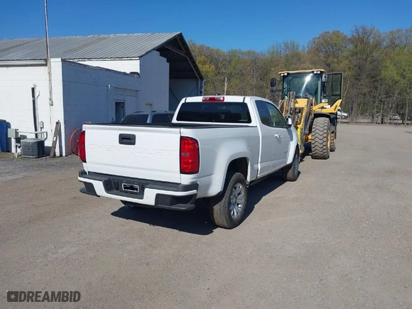 2022 Chevrolet Colorado 2WD LT with VIN 1GCHSCEN6N1128845, listed as a IAAI auction lot 41872025 with 29,811 mi miles. Bid and sale history available at carsss.com. Image 4.