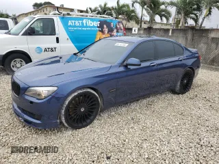 2011 BMW 7 Series 750i with VIN WBAKA8C59BC446965, listed as a Copart auction lot 88712195 with 41,953 mi miles and Clean Title. Bid and sale history available at carsss.com. Image 1.