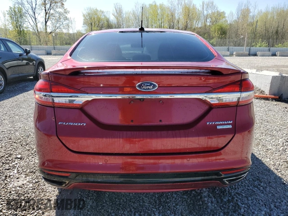 2017 Ford Fusion Titanium with VIN 3FA6P0K94HR115042, listed as a Copart auction lot 52416505 with 108,774 mi miles and Non repairable. Bid and sale history available at DreamBid. Image 6.