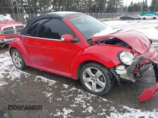 2007 Volkswagen Beetle with VIN 3VWSF31Y27M414852, listed as a IAAI auction lot 41488968 with 74,235 mi miles and . Bid and sale history available at DreamBid. Image 1.