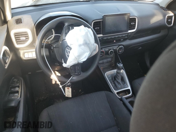 2022 Hyundai Venue SE with VIN KMHRB8A31NU186507, listed as a Copart auction lot 89198035 with Not Provided miles and Salvage Title. Bid and sale history available at DreamBid. Image 8.