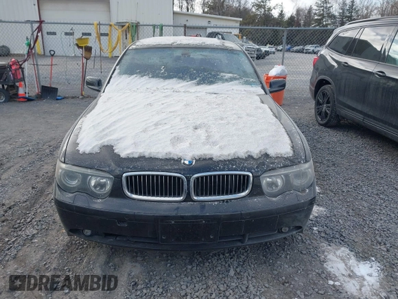 2003 BMW 7 Series 745i with VIN WBAGL63493DP67766, listed as a IAAI auction lot 41276771 with 92,681 mi miles and . Bid and sale history available at DreamBid. Image 12.