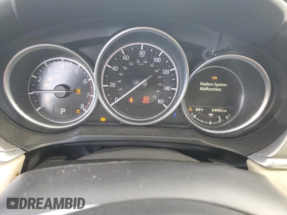 2019 Mazda 6 Grand Touring with VIN JM1GL1TY9K1503570, listed as a Copart auction lot 47049915 with 64,492 mi miles and Salvage Title. Bid and sale history available at carsss.com. Image 9.