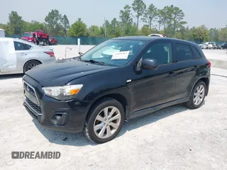 2015 Mitsubishi Outlander Sport ES with VIN 4A4AR3AUXFE042077, listed as a IAAI auction lot 42001461 with 157,545 mi miles. Bid and sale history available at carsss.com. Image 17.