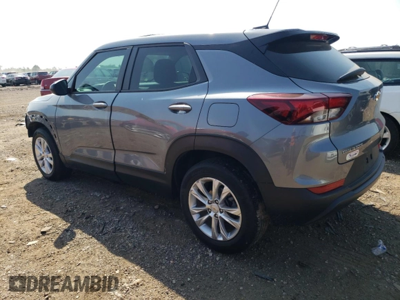 2021 Chevrolet TrailBlazer LS with VIN KL79MMS26MB006118, listed as a Copart auction lot 65100793 with 25,295 mi miles. Bid and sale history available at carsss.com. Image 2.